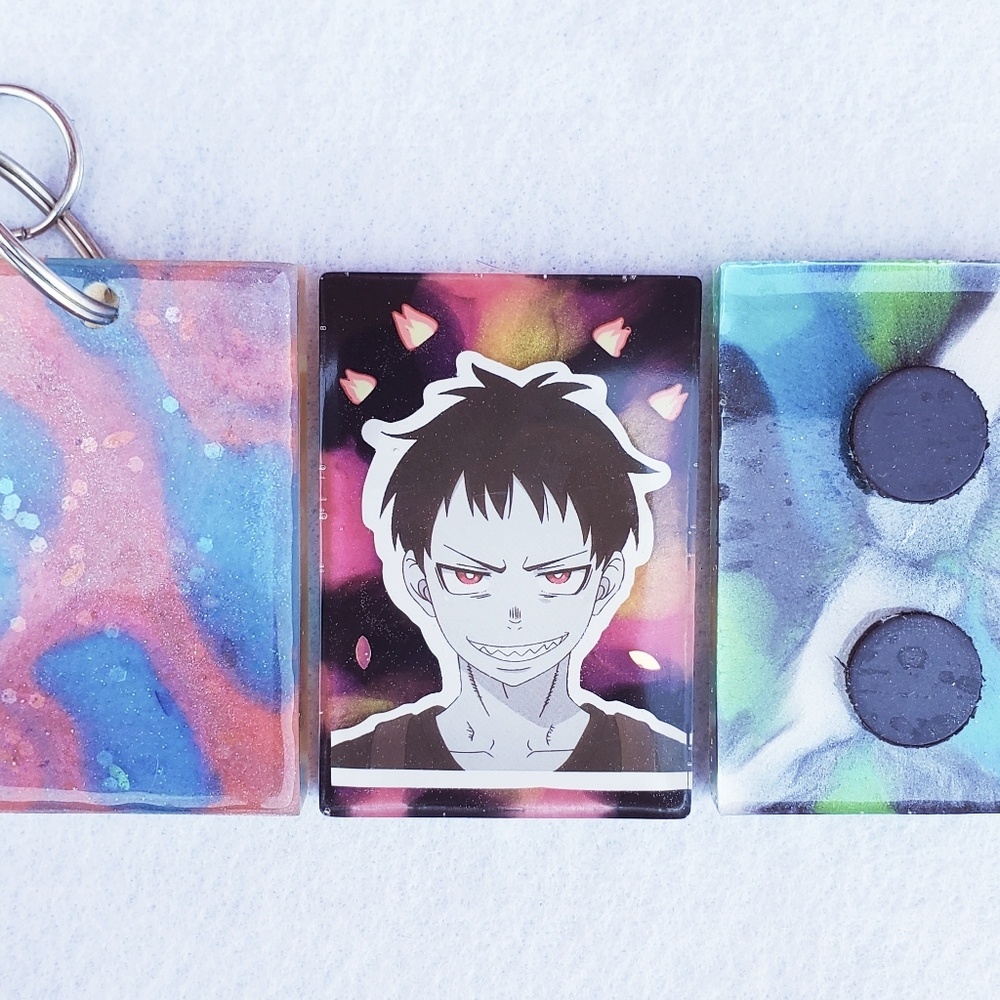 Shinra Fire Force Keychain or Fridge Magnet *Your Choice*